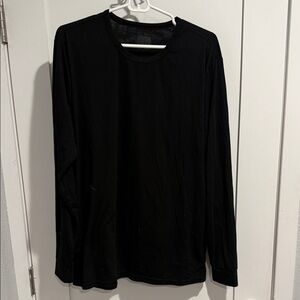 32 Degrees Men's Jet Black Long Sleeve Tee